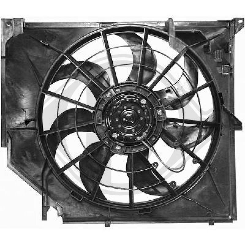 DIEDERICHS DCL1044 Ventilador, refrigeración del motor