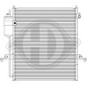DIEDERICHS DCC1715 Condensador, aire acondicionado