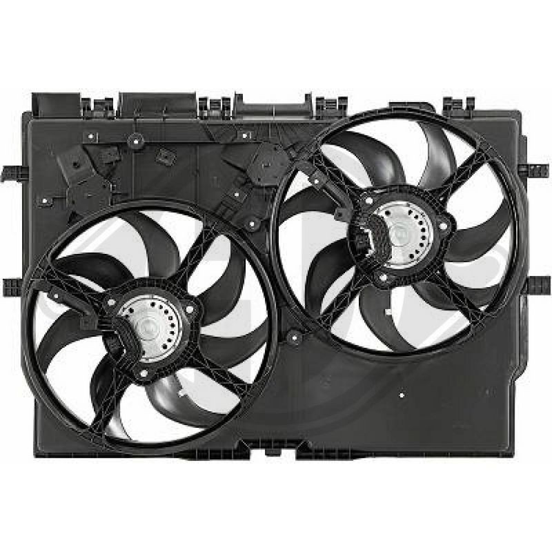 DIEDERICHS DCL1228 Ventilador, refrigeración del motor