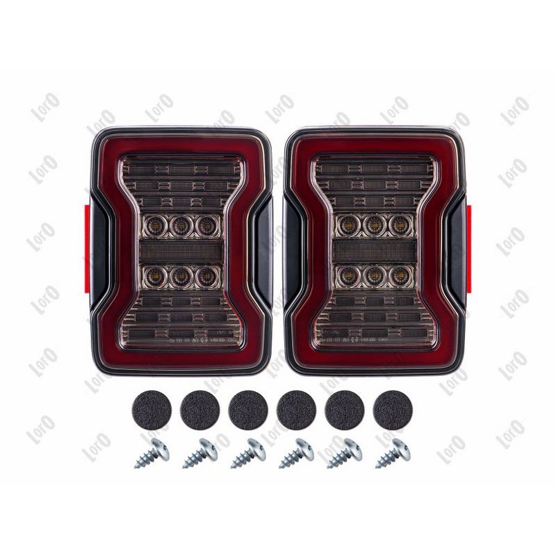 ABAKUS L23-190-001LED-S Juego luz trasera - 1