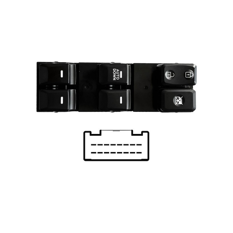 VAUNER 106.551692 Interruptor, elevalunas - 1