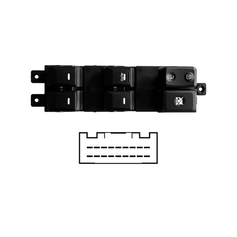 VAUNER 106.551592 Interruptor, elevalunas - 1