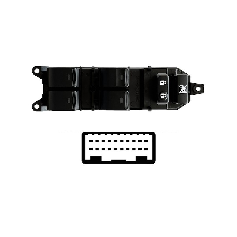 VAUNER 106.908692 Interruptor, elevalunas - 1