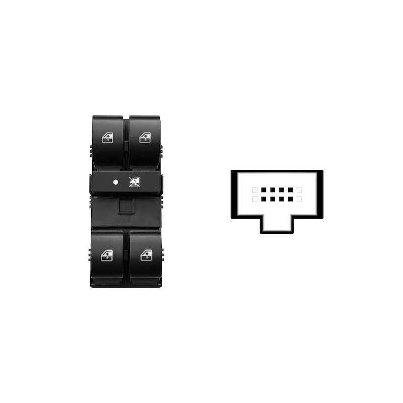 VAUNER 106.094693 Interruptor, elevalunas - 1