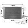 VAUNER 114.58005209 Condensador, aire acondicionado - 1
