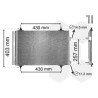 VAUNER 114.09005231 Condensador, aire acondicionado - 1