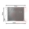 VAUNER 114.30005280 Condensador, aire acondicionado - 1