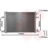 VAUNER 114.37005500 Condensador, aire acondicionado - 1
