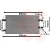 VAUNER 114.43005451 Condensador, aire acondicionado - 1