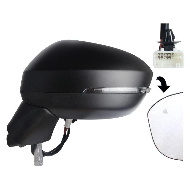 VAUNER 105.8070012 Retrovisor exterior - 1