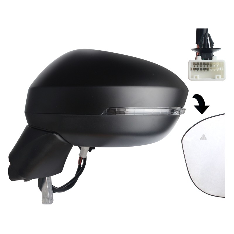 VAUNER 105.8070014 Retrovisor exterior - 1