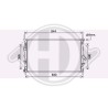 DIEDERICHS DCM3874 Radiador, refrigeración del motor - 1