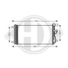 DIEDERICHS DCC1741 Condensador, aire acondicionado - 1