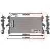 VAUNER 114.09012704 Radiador, refrigeración del motor - 1