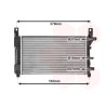 VAUNER 114.18002117 Radiador, refrigeración del motor - 1