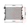 VAUNER 114.18002263 Radiador, refrigeración del motor - 1