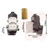 VAUNER 114.58013721 Radiador de aceite, aceite motor - 1