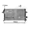 VAUNER 114.37002364 Radiador, refrigeración del motor - 1