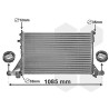 VAUNER 114.43002560 Radiador, refrigeración del motor - 1