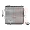 VAUNER 114.58002088 Radiador, refrigeración del motor - 1