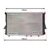 VAUNER 114.03002083 Radiador, refrigeración del motor - 1