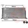 VAUNER 114.03002026 Radiador, refrigeración del motor - 1