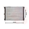 VAUNER 114.58002038 Radiador, refrigeración del motor - 1