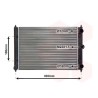 VAUNER 114.58002092 Radiador, refrigeración del motor - 1