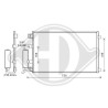 DIEDERICHS DCC1978 Condensador, aire acondicionado - 1