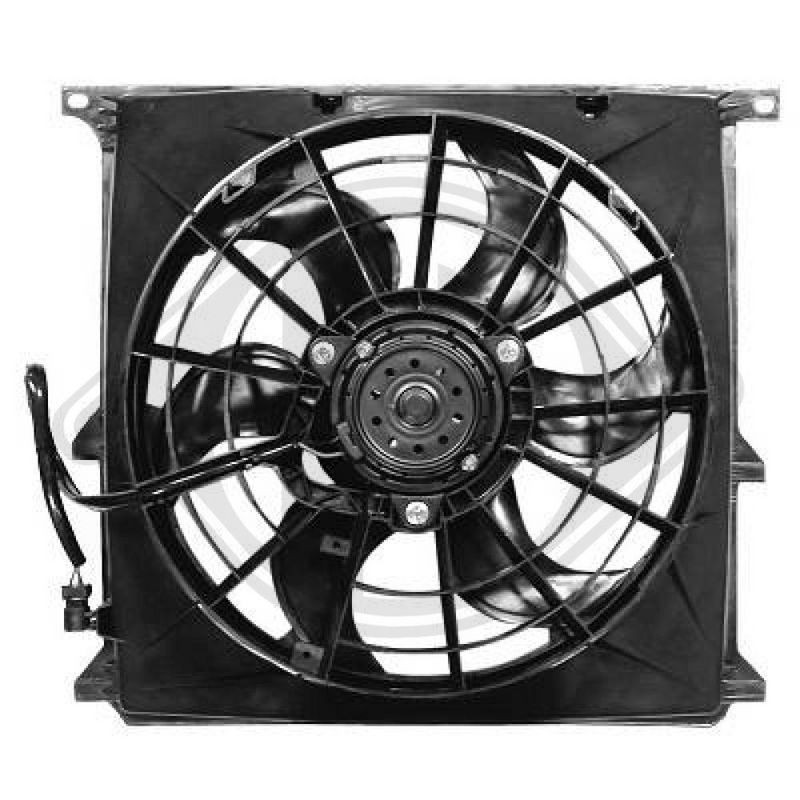 DIEDERICHS 1213101 Ventilador, condensador del aire acondicionado
