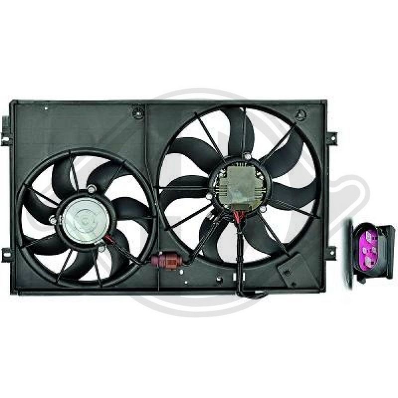 DIEDERICHS DCL1231 Ventilador, refrigeración del motor - 1