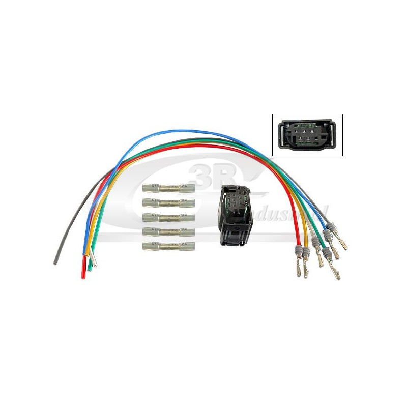3RG 30721 Kit reparación cables, accionador regulación alcance luces