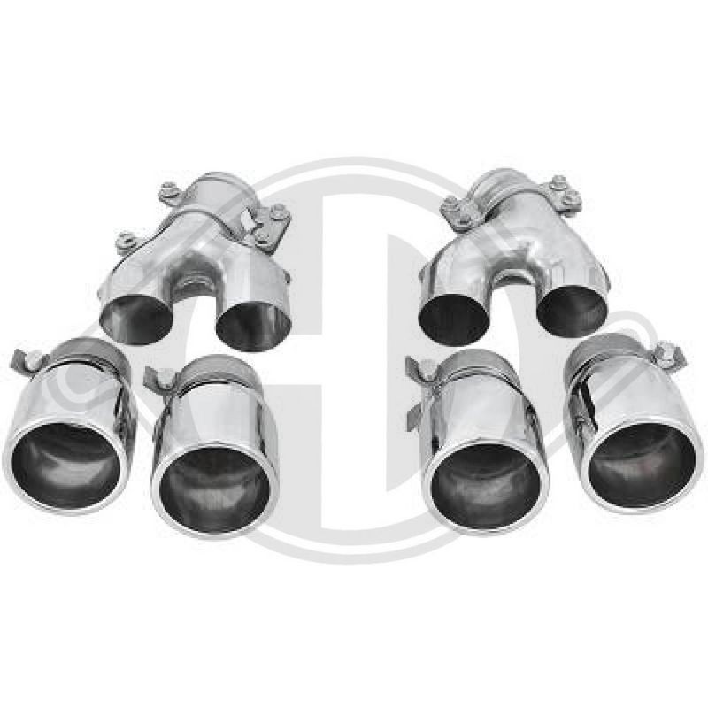 DIEDERICHS 4122600 Deflector tubo de escape - 1
