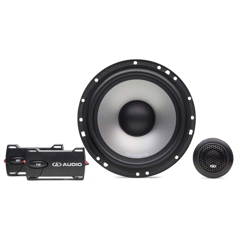 DD Audio DC6.5a – Set componente 2-vías 6.5″ 150W Pico