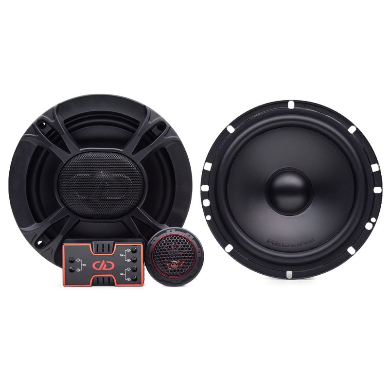 DD Audio RL-C6.5-2 6,5″ | 65W RMS / 225W Pico | Set Componente Redline