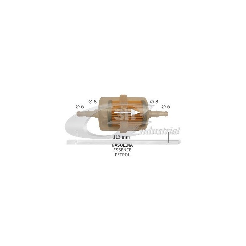 3RG B2000 Filtro combustible