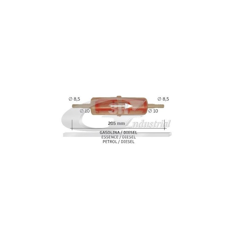 3RG B2005 Filtro combustible