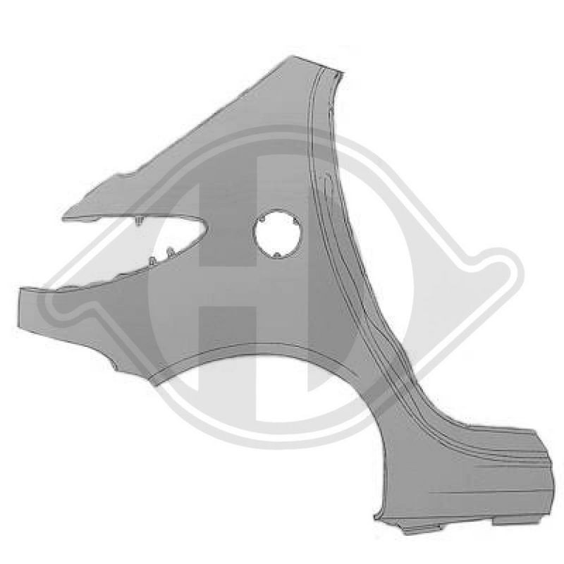 DIEDERICHS 4225037 Panel lateral - 1
