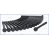 AJUSA 81012800 Juego de tornillos de culata