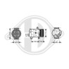 DIEDERICHS DCK1462 Compresor, aire acondicionado - 1