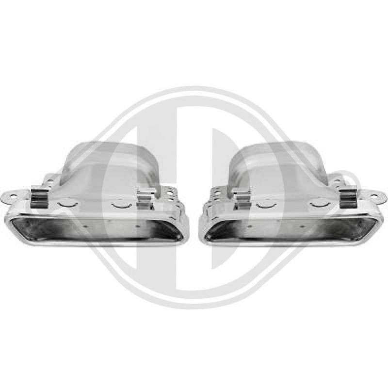 DIEDERICHS 4168201 Deflector tubo de escape - 1