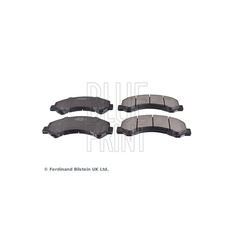 BLUE PRINT ADZ94218 Juego de pastillas de freno Eje trasero