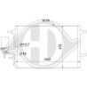 DIEDERICHS DCC1873 Condensador, aire acondicionado - 1
