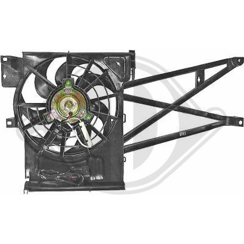 DIEDERICHS DCL1021 Ventilador, condensador del aire acondicionado