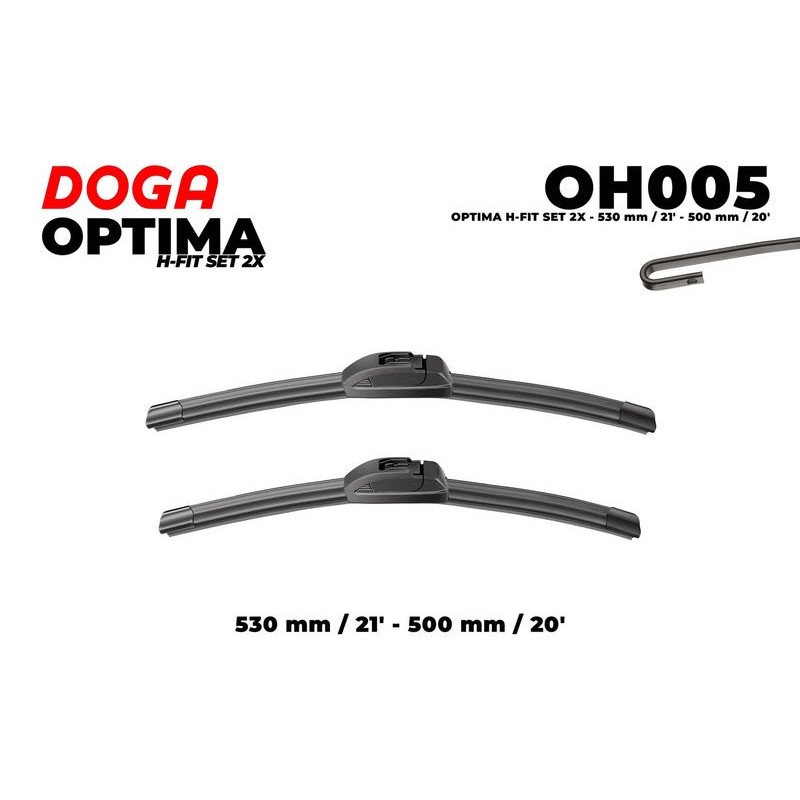 DOGA OH005 Limpiaparabrisas delante