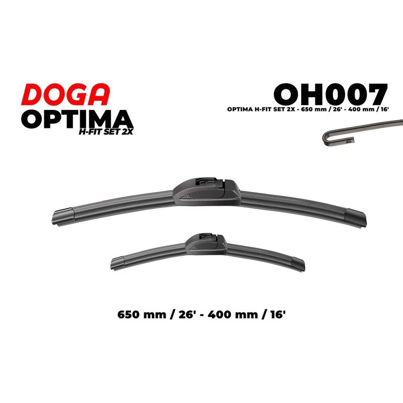 DOGA OH007 Limpiaparabrisas delante