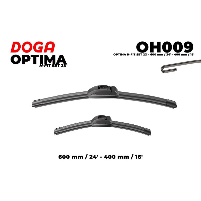 DOGA OH009 Limpiaparabrisas delante