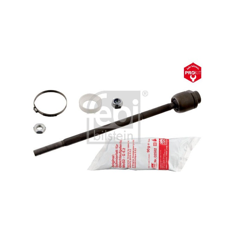 FEBI BILSTEIN 28477 Articulación axial, barra de acoplamiento Eje delantero, izquierda