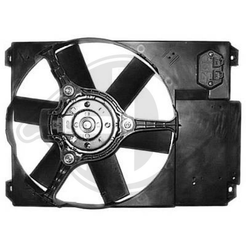 DIEDERICHS 8348103 Ventilador, refrigeración del motor - 1