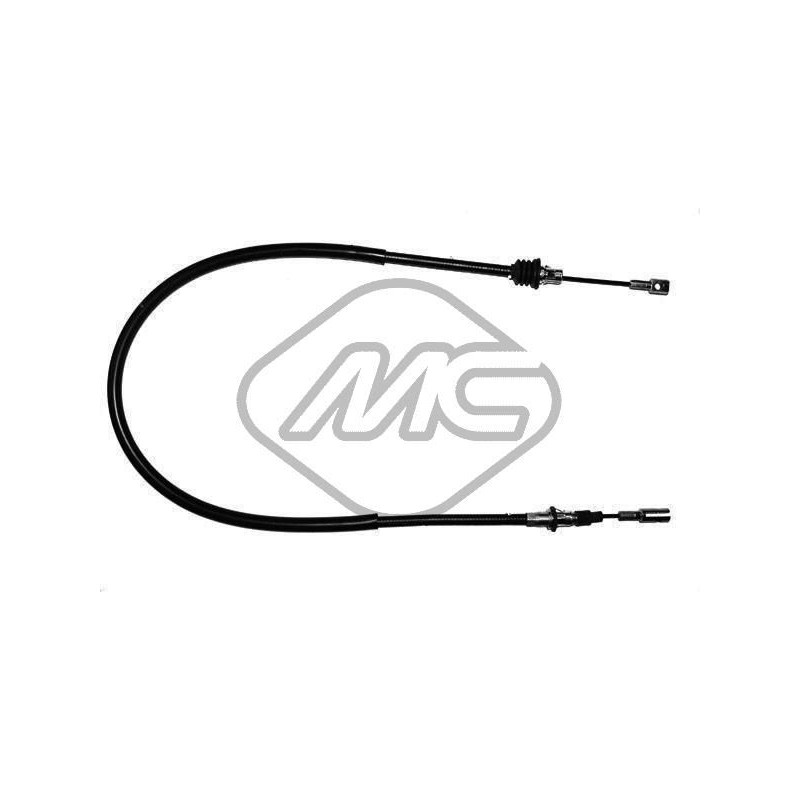 Metalcaucho 82359 Cable de accionamiento, freno de estacionamiento delante